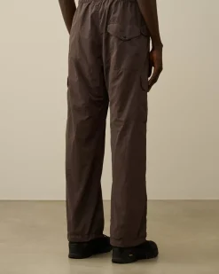 Trousers<C.P. Company Flatt Nylon Loose Utility Pants Boulevard – Violet