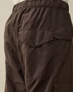Trousers<C.P. Company Flatt Nylon Loose Utility Pants Boulevard – Violet