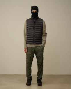 Jumpers<C.P. Company Full Rib Crew Neck Knit Vintage Khaki – Beige