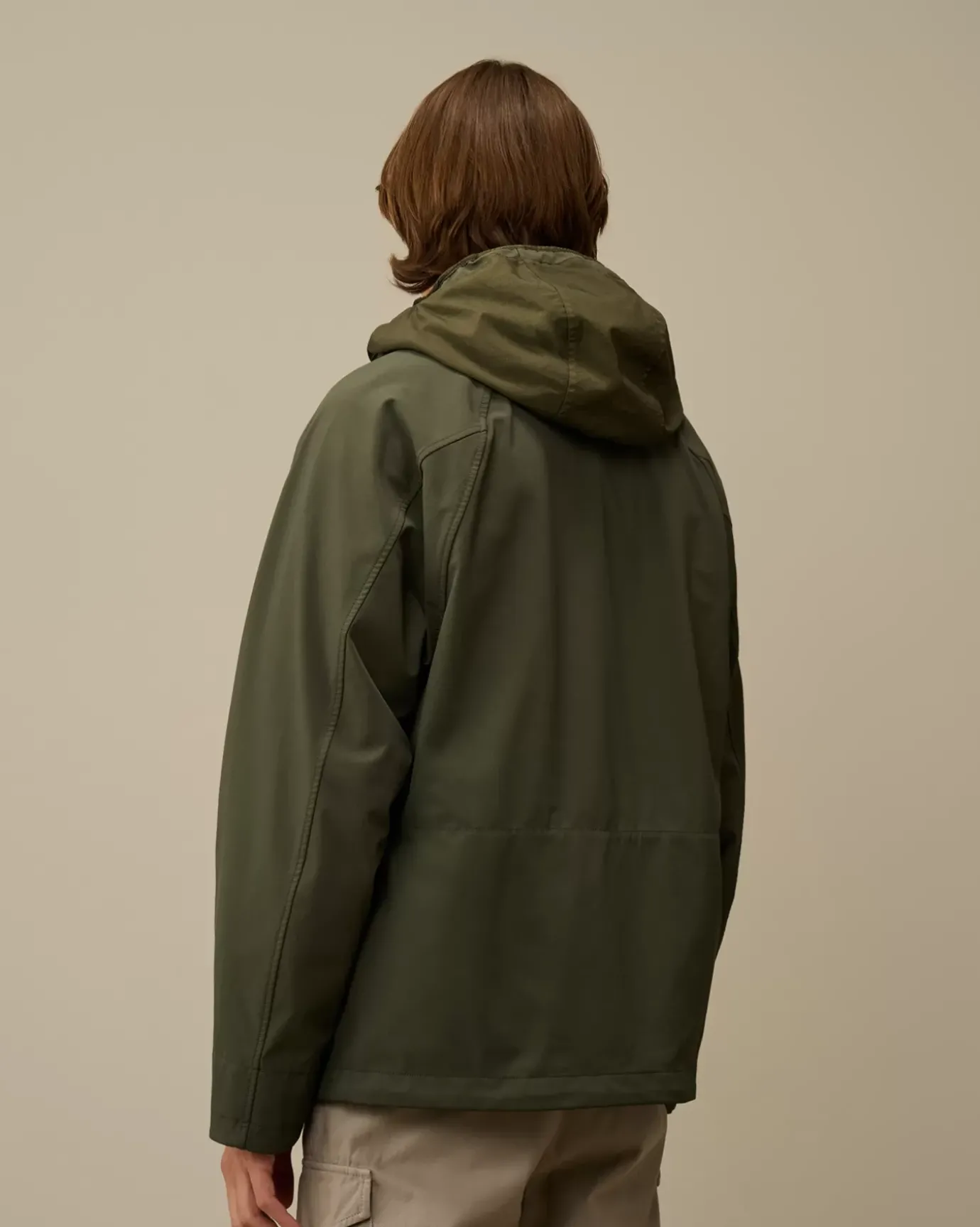 Jacket & Coats<C.P. Company GD Shell Mixed Goggle Hooded Jacket Grape Leaf – Green