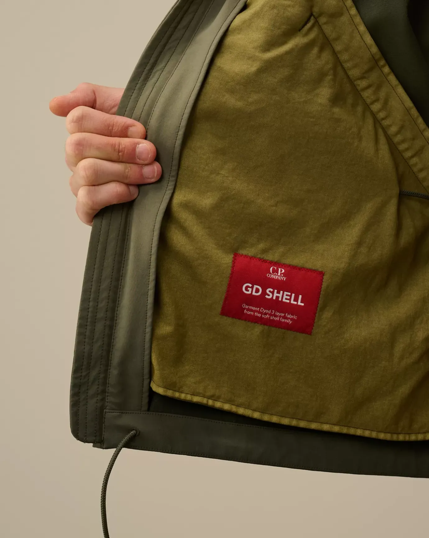 Jacket & Coats<C.P. Company GD Shell Mixed Goggle Hooded Jacket Grape Leaf – Green