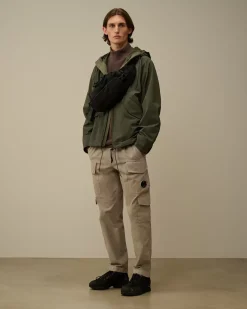 Jacket & Coats<C.P. Company GD Shell Mixed Goggle Hooded Jacket Grape Leaf – Green