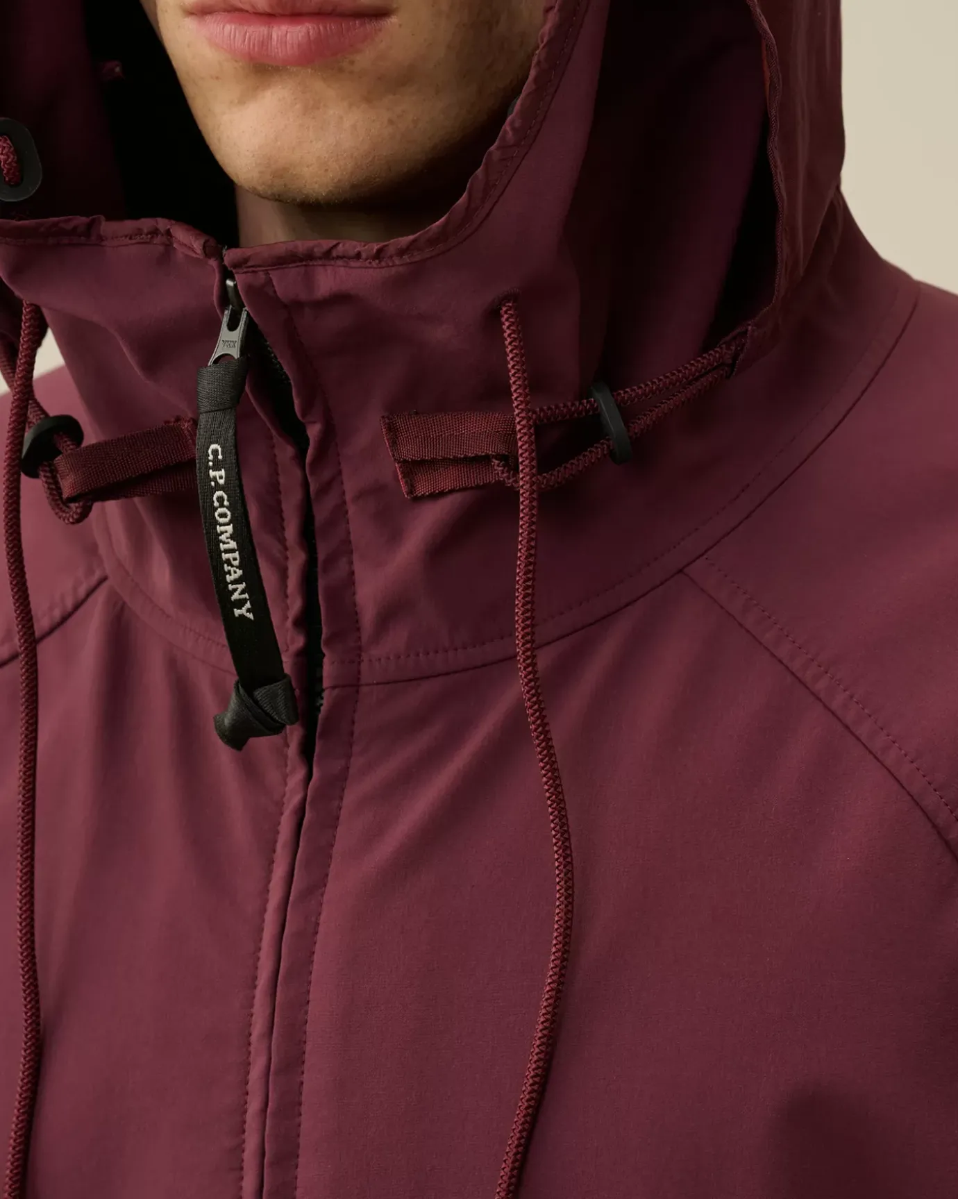 Jacket & Coats<C.P. Company GD Shell Mixed Goggle Hooded Jacket Potent Purple