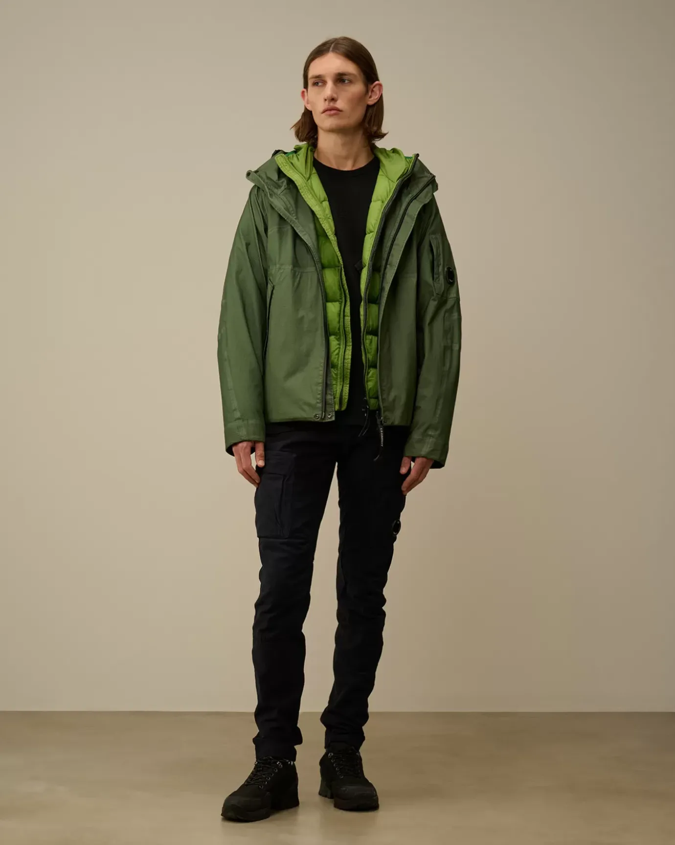 Jacket & Coats<C.P. Company Gore G-Type Reversible Jacket Piquant Green