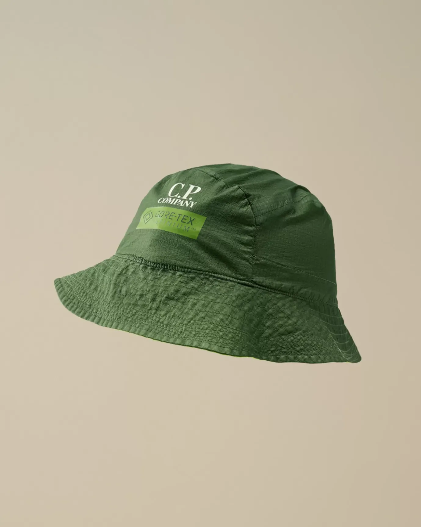 Hats<C.P. Company Gore-G Type Logo Bucket Hat Piquant Green