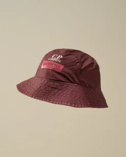 Hats<C.P. Company Gore-G Type Logo Bucket Hat Opaque Fuscia