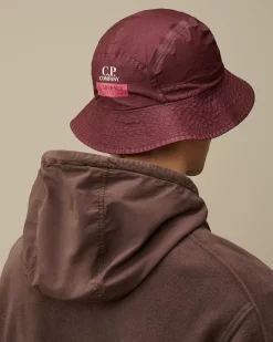 Hats<C.P. Company Gore-G Type Logo Bucket Hat Opaque Fuscia