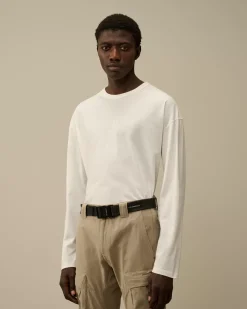 Other Accessories<C.P. Company Herringbone Tape Belt Black