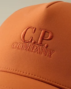 Clothing 10-14|Clothing 4-8<C.P. Company Kids C.P. Shell-R Logo Cap Bombay Brown