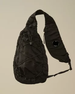 Clothing 10-14|Clothing 4-8<C.P. Company Kids Nylon B Crossbody Rucksack Black