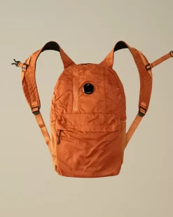 Clothing 10-14|Clothing 4-8<C.P. Company Kids Nylon B Lens Backpack Bombay Brown