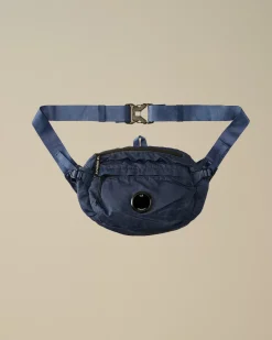 Clothing 10-14|Clothing 4-8<C.P. Company Kids Nylon B Waistbag Estate Blue