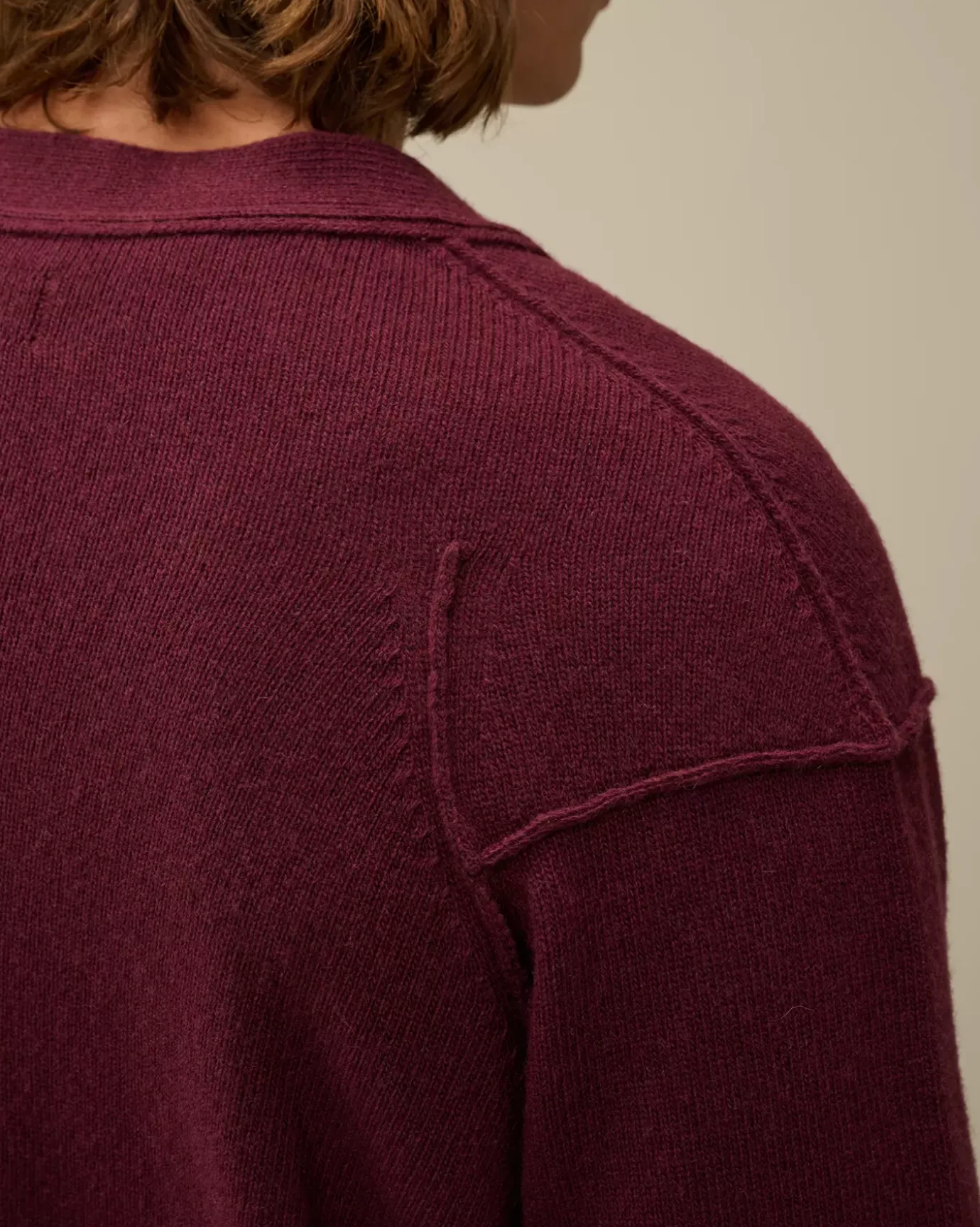 Jumpers<C.P. Company Lambswool GRS Buttoned Cardigan Potent Purple