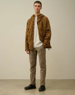 Jumpers<C.P. Company Lambswool GRS Crew Neck Knit Off White Melange