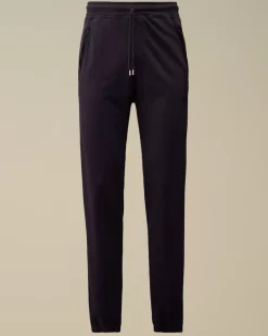 Tracksuits & Shorts<C.P. Company Light Fleece Embroidery Sweatpants Nightshade – Purple