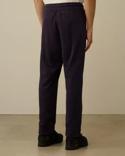 Tracksuits & Shorts<C.P. Company Light Fleece Embroidery Sweatpants Nightshade – Purple