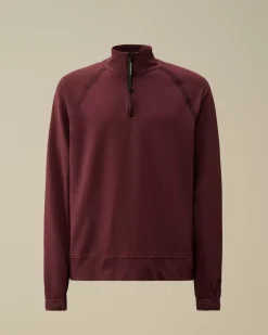 Sweatshirts<C.P. Company Light Fleece Half Zipped Sweatshirt Potent Purple