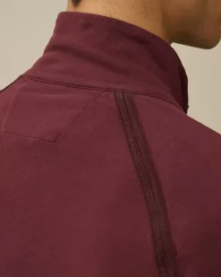 Sweatshirts<C.P. Company Light Fleece Half Zipped Sweatshirt Potent Purple