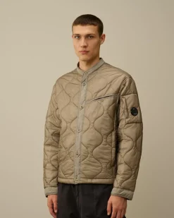 Jacket & Coats<C.P. Company Liner Padded Jacket Vintage Khaki – Beige