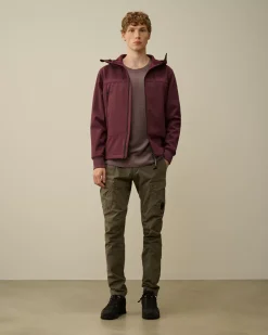 Jumpers<C.P. Company Merino Wool Fast Dyed Crew Neck Knit Purple Dove