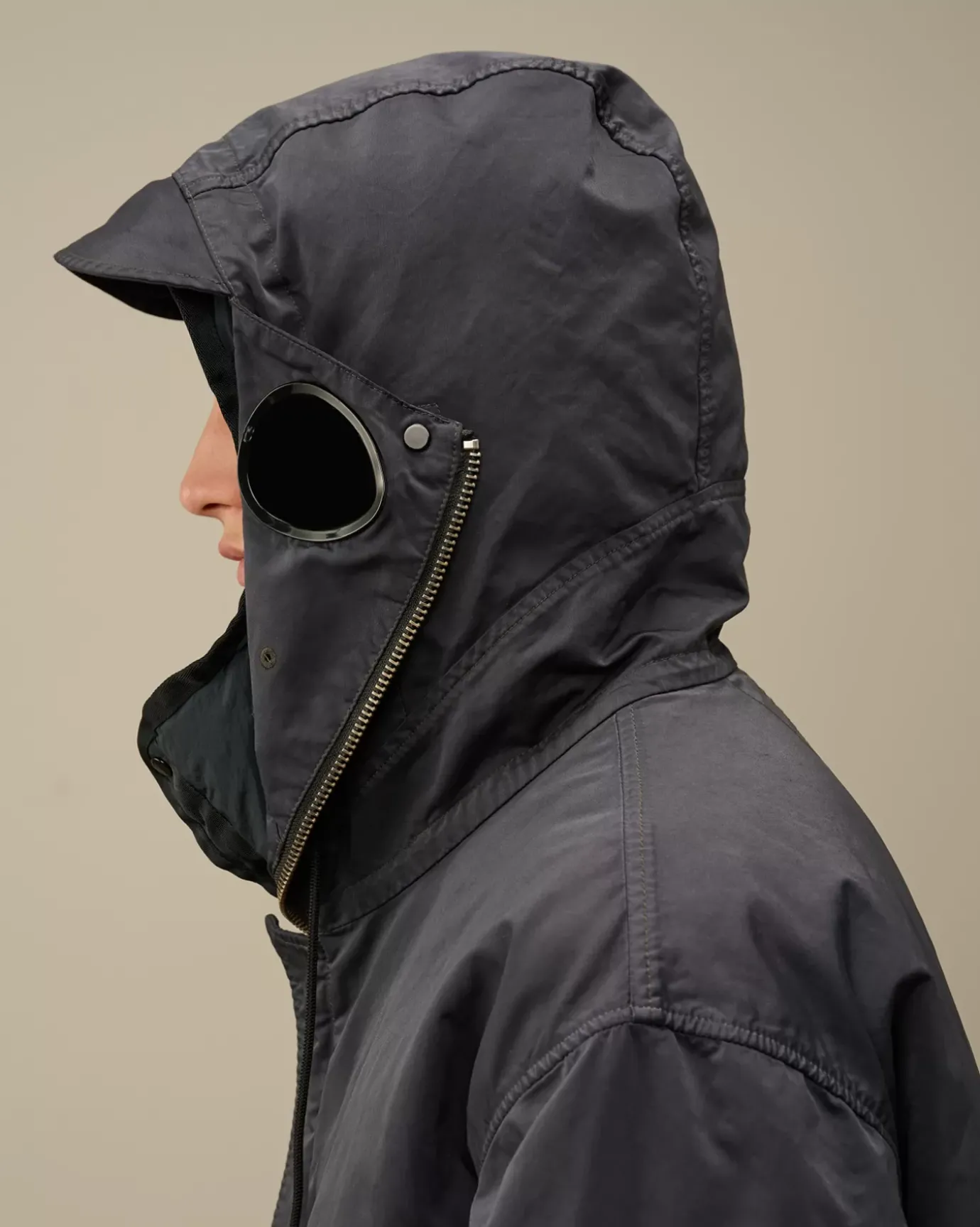 Jacket & Coats<C.P. Company Micro Kei Explorer Parka Black Sand