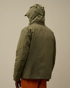 Jacket & Coats<C.P. Company Micro Kei Hooded Jacket Cypress – Green