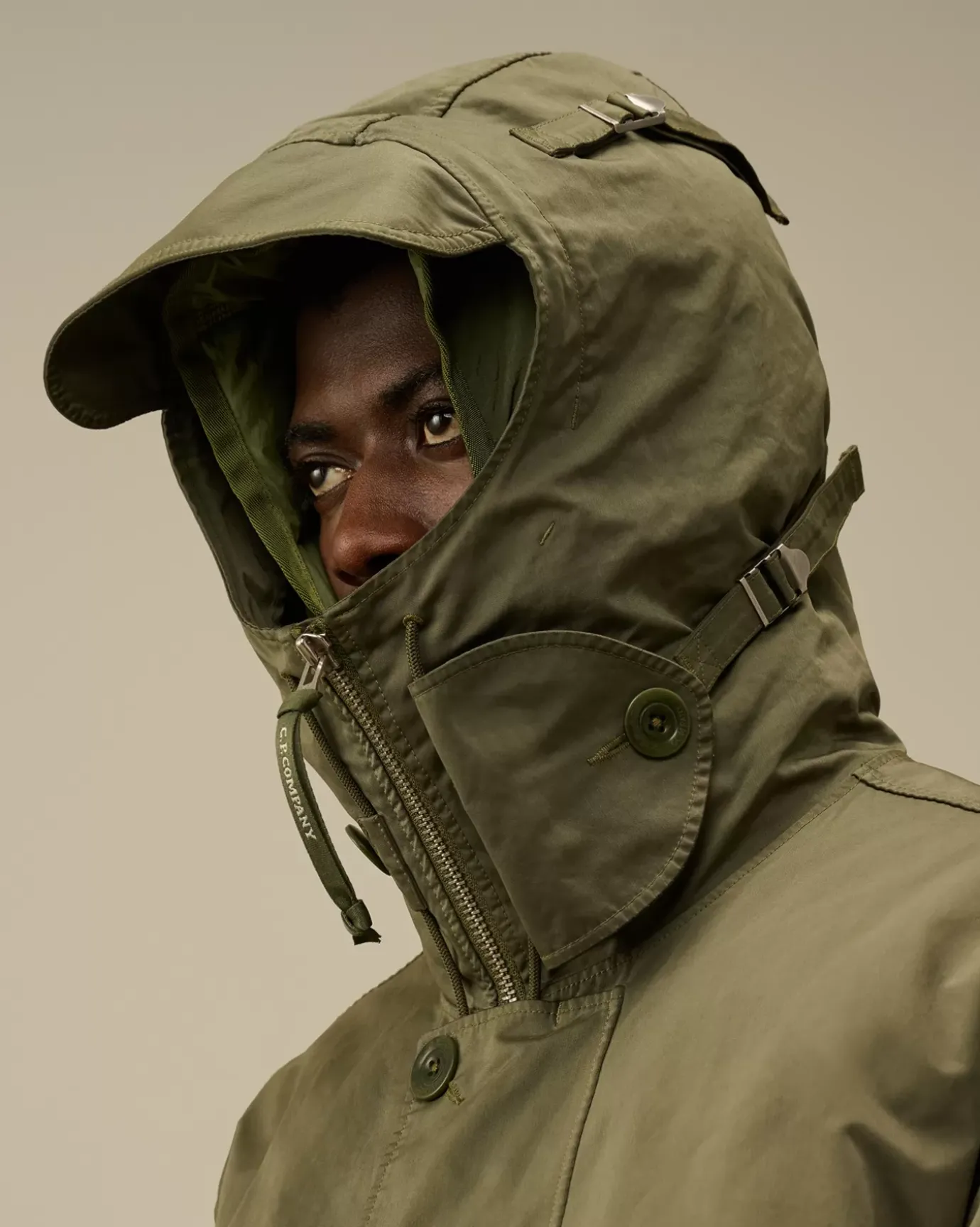 Jacket & Coats<C.P. Company Micro Kei Hooded Jacket Cypress – Green