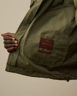 Jacket & Coats<C.P. Company Micro Kei Hooded Jacket Cypress – Green