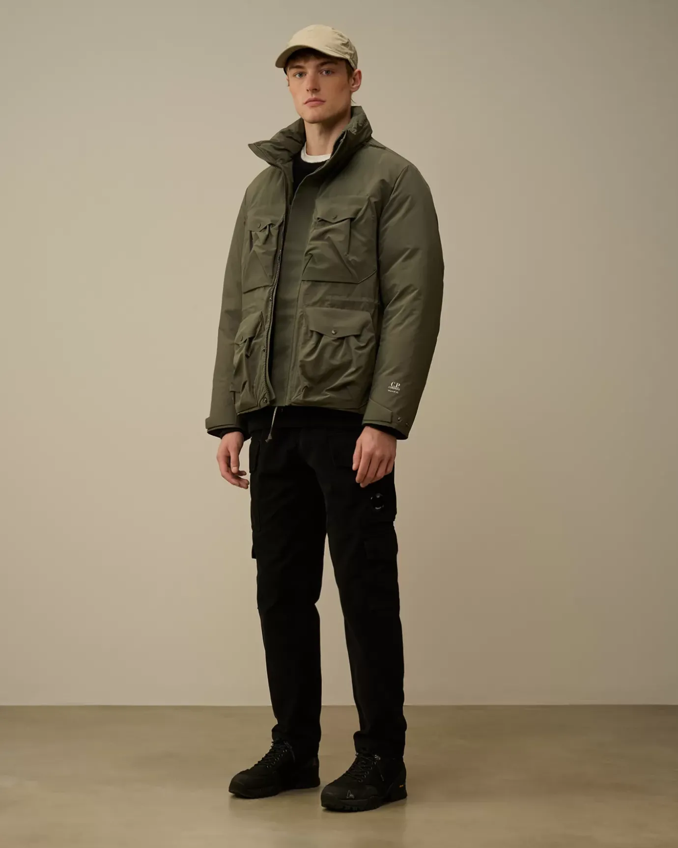 Jacket & Coats<C.P. Company Micro-M (R) Down Field Jacket Grape Leaf – Green