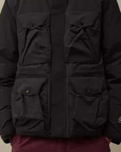 Jacket & Coats<C.P. Company Micro-M (R) Down Field Jacket Black