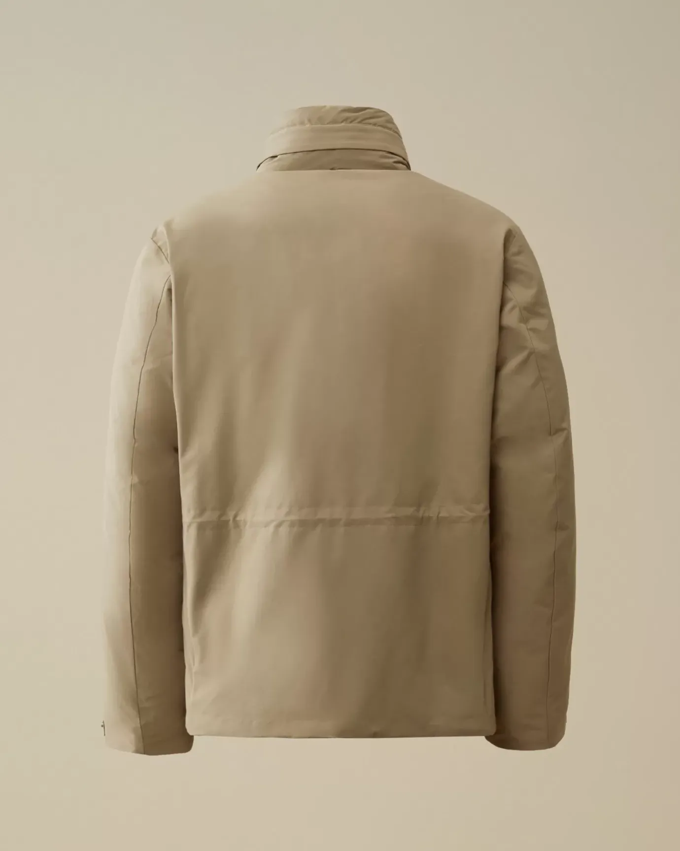 Jacket & Coats<C.P. Company Micro-M (R) Down Field Jacket Walnut – Beige