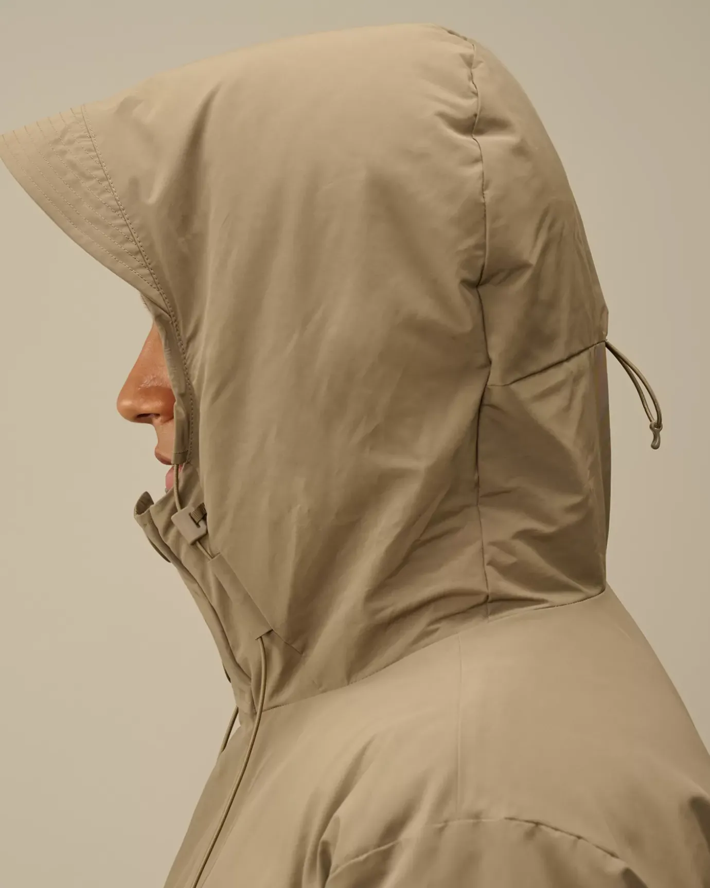 Jacket & Coats<C.P. Company Micro-M (R) Down Parka Walnut – Beige
