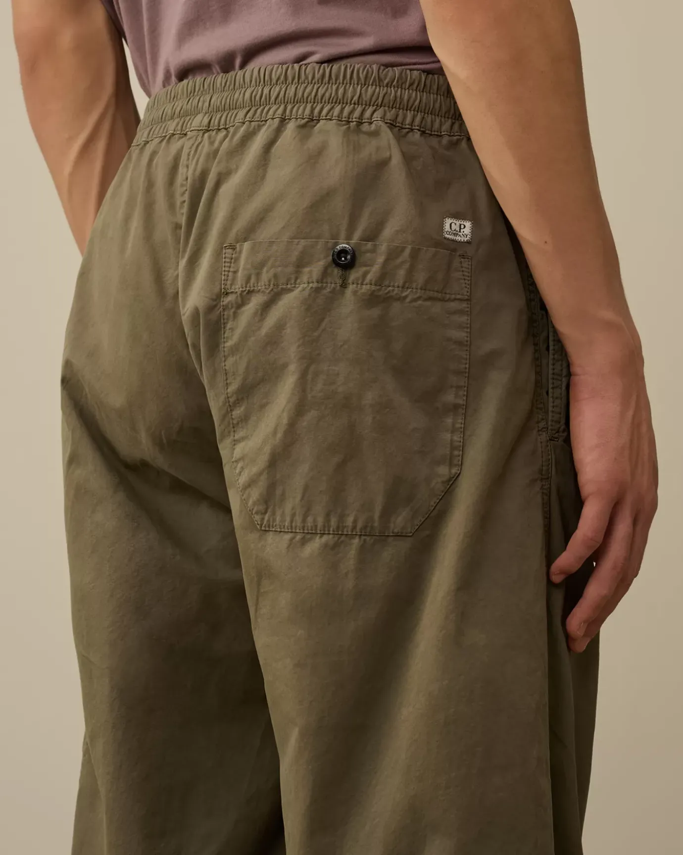 Trousers<C.P. Company Microreps Boxy Lens Cargo Pants Grape Leaf – Green