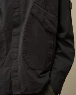 Overshirt<C.P. Company Microreps Diamond Peach Overshirt Black Sand