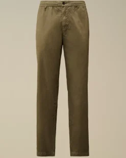 Trousers<C.P. Company Microreps Loose Pants Grape Leaf – Green