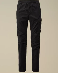 Trousers<C.P. Company Moleskin Stretch Regular Cargo Pants Total Eclipse – Blue