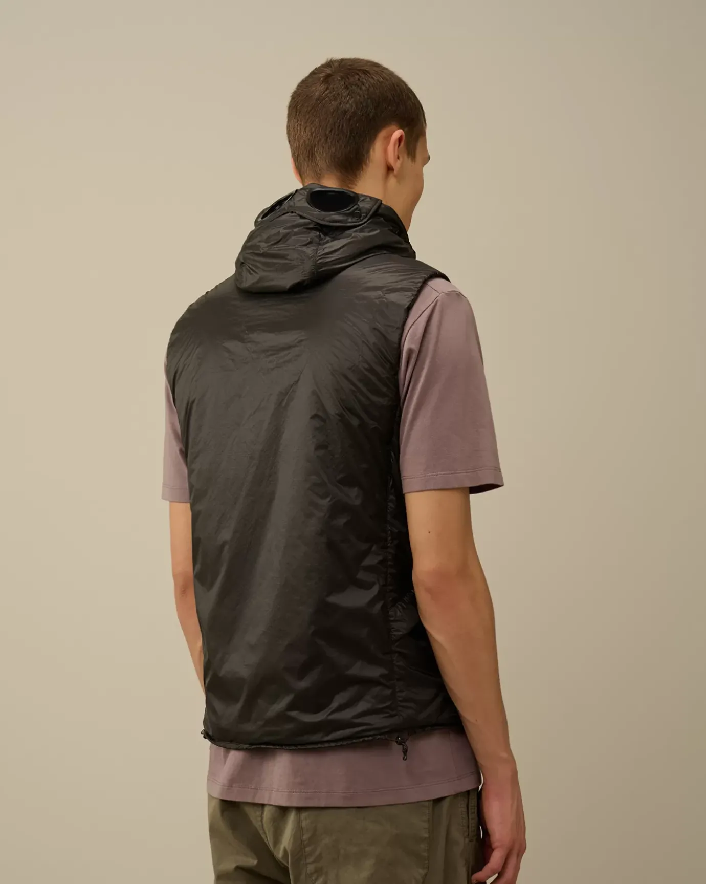Jacket & Coats<C.P. Company Nada Shell Goggle Vest Black