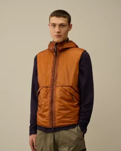 Jacket & Coats<C.P. Company Nada Shell Goggle Vest Bombay Brown