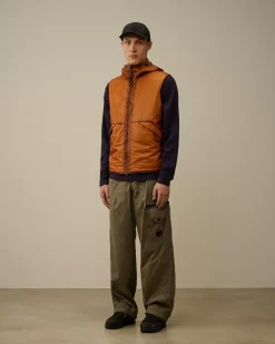 Jacket & Coats<C.P. Company Nada Shell Goggle Vest Bombay Brown