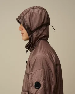 Jacket & Coats<C.P. Company Nada Shell Hooded Jacket Purple Dove