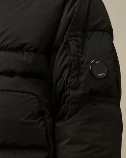 Jacket & Coats<C.P. Company Nycra-R Short Down Jacket Black
