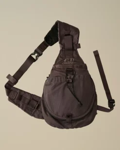 Backpacks & Waistbag<C.P. Company Nylon B Crossbody Mesh Rucksack Boulevard – Violet