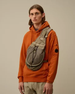 Backpacks & Waistbag<C.P. Company Nylon B Crossbody Mesh Rucksack Walnut – Beige