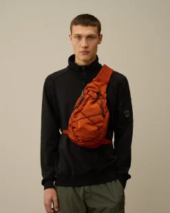 Backpacks & Waistbag<C.P. Company Nylon B Crossbody Rucksack Bombay Brown