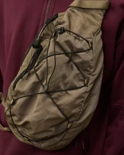 Backpacks & Waistbag<C.P. Company Nylon B Crossbody Rucksack Walnut – Beige