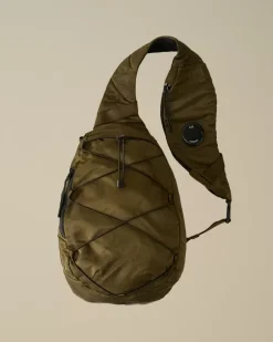 Backpacks & Waistbag<C.P. Company Nylon B Crossbody Rucksack Ivy Green