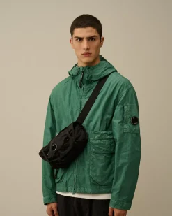 Backpacks & Waistbag<C.P. Company Nylon B Lens Waistband Pack Black