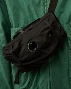 Backpacks & Waistbag<C.P. Company Nylon B Lens Waistband Pack Black
