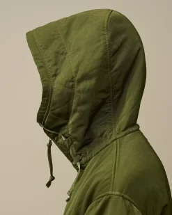Jacket & Coats<C.P. Company Nylon B Lined Hooded Parka Cypress – Green
