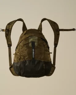 Backpacks & Waistbag<C.P. Company Nylon B Rounded Backpack Ivy Green